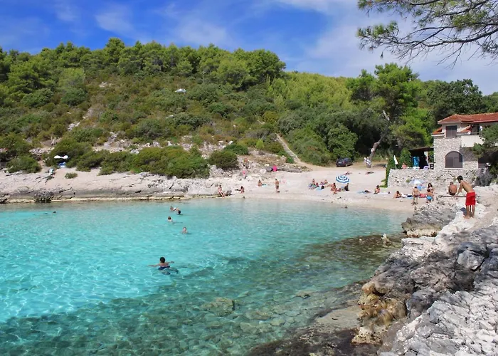 公寓 By The Sea Zavalatica, Korcula - 546 扎瓦拉提卡